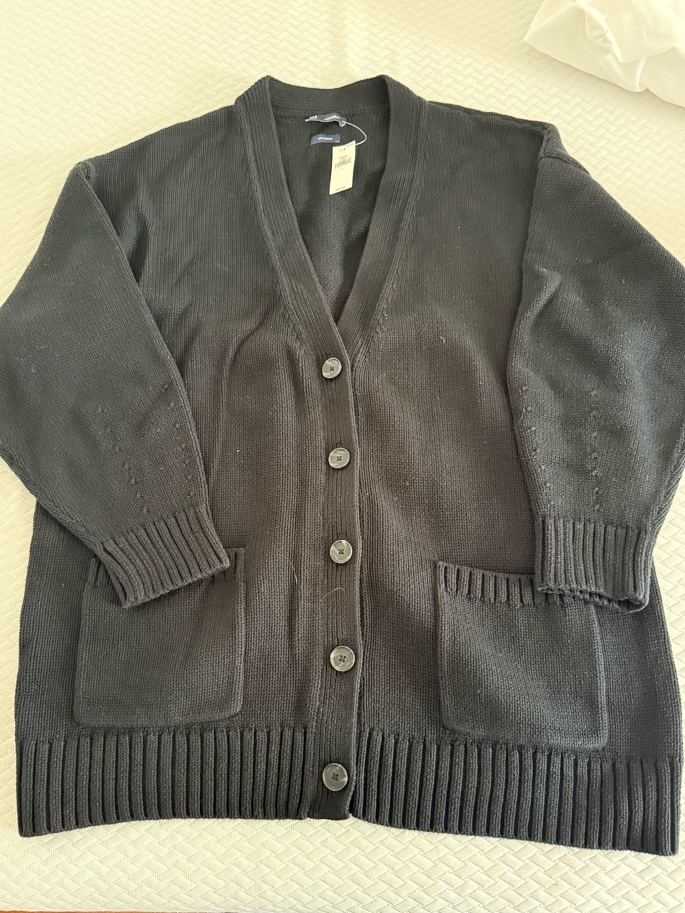 GAP cotton boyfriend cardigan - Picture 2 of 5